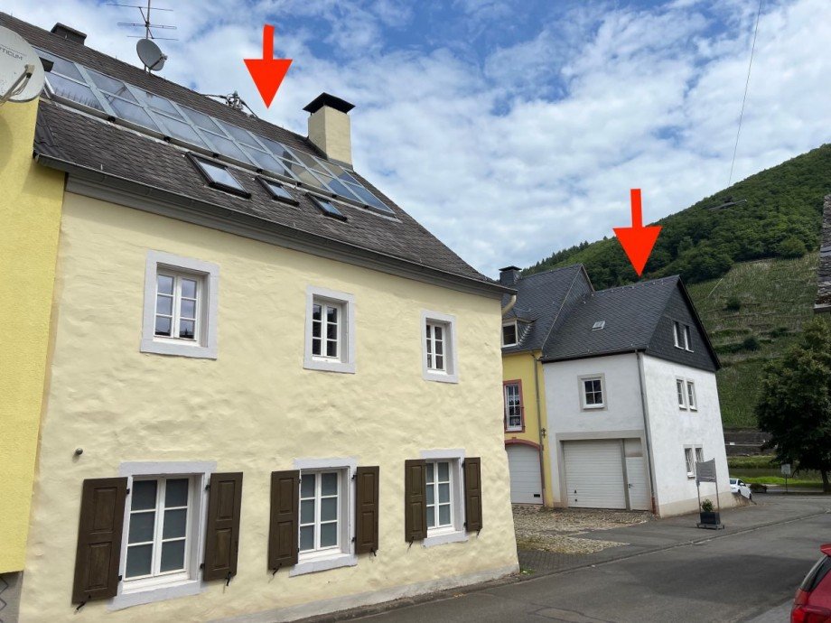 Wohnhaus + Garagenhaus Haus Trittenheim