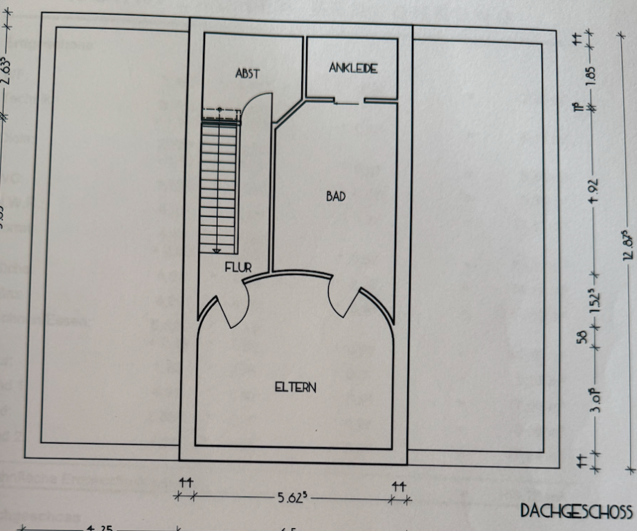 Grundriss Dachgeschoss Einfamilienhaus Thalfang B�sch