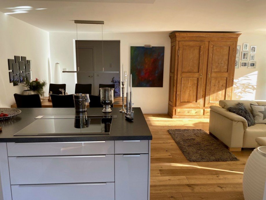 K�che + Wohnbereich Wohnung Mehring