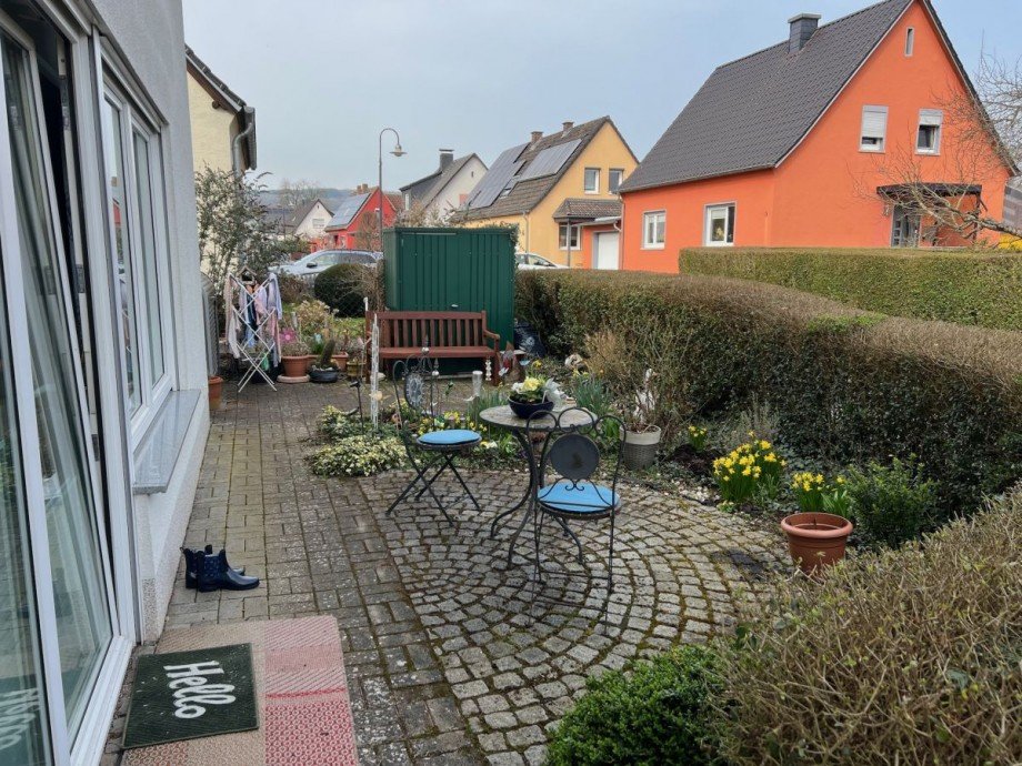 Terrassenfl�che Einliegerwohnung Einfamilienhaus Wittlich
