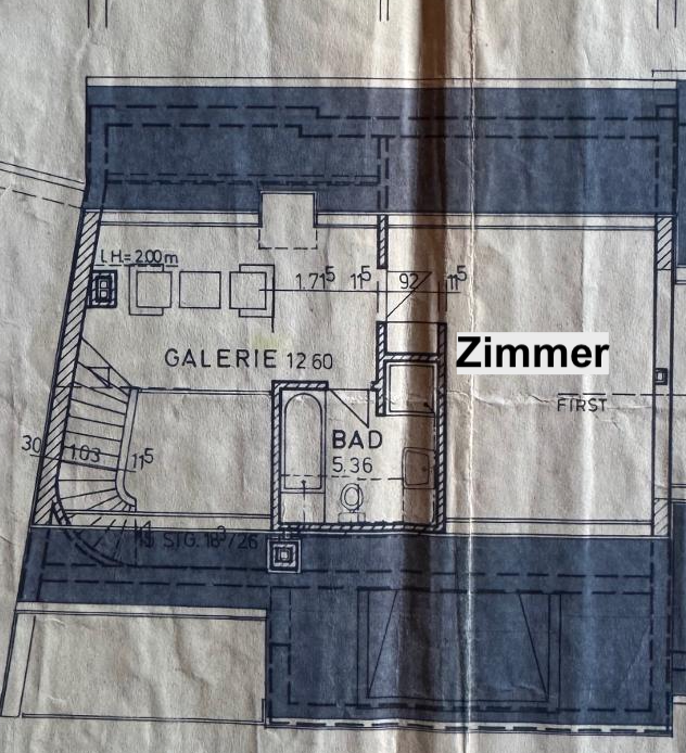 Grundriss Dachgeschoss Reihenhaus Fell