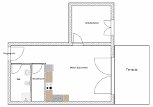 Grundriss Vermietet