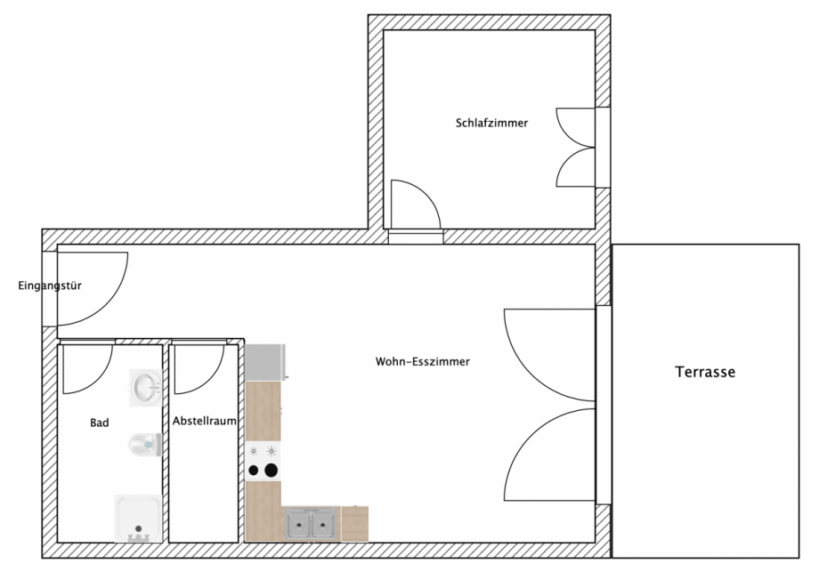 Grundriss Etagenwohnung Trier
