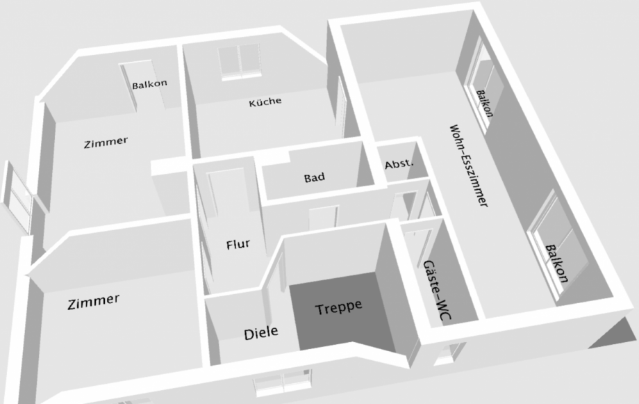 OG 3D Marketingplan (ohne Gew�hr) Haus Leiwen