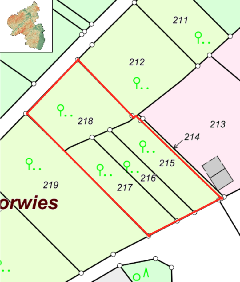 Lageplan Quelle: geoportal.rlp.de Wohngrundst�ck Ensch