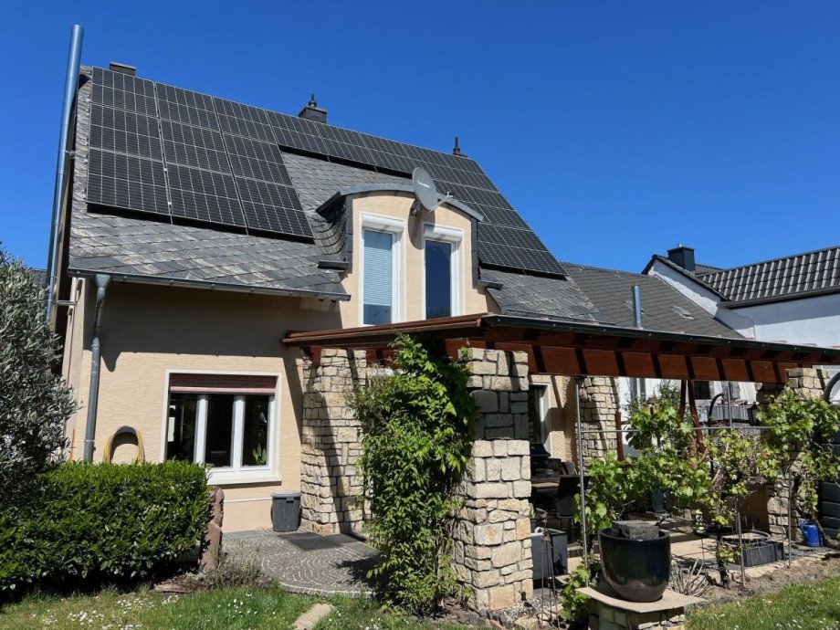 Gartenansicht Haus Schweich