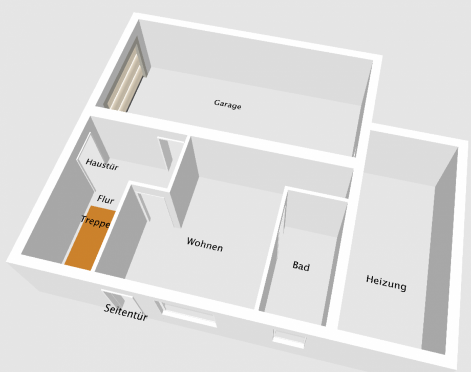 3D Marketingplan Untergeschoss Haus Kl�sserath